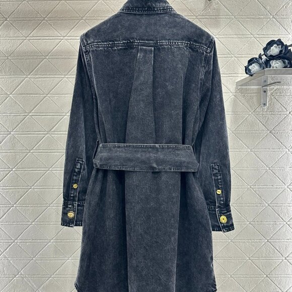Schiaparelli 2025 New Denim Shirt Dress - Picture 11 of 14